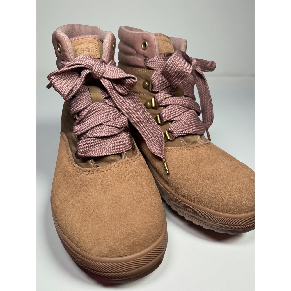 Keds Camp Boots Womens Sz 9 Suede Nylon Combat Gorpcore Lk Nw Boots
